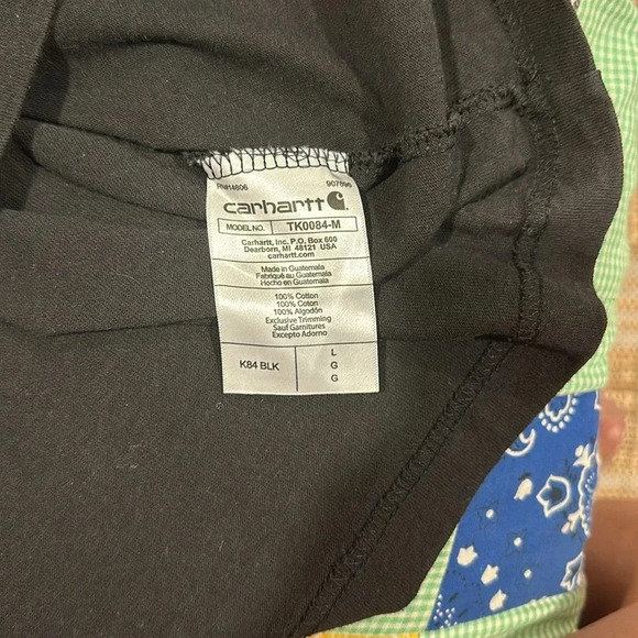 Carhartt Loose Fit Size L black men’s T-Shirt - Picture 5 of 6